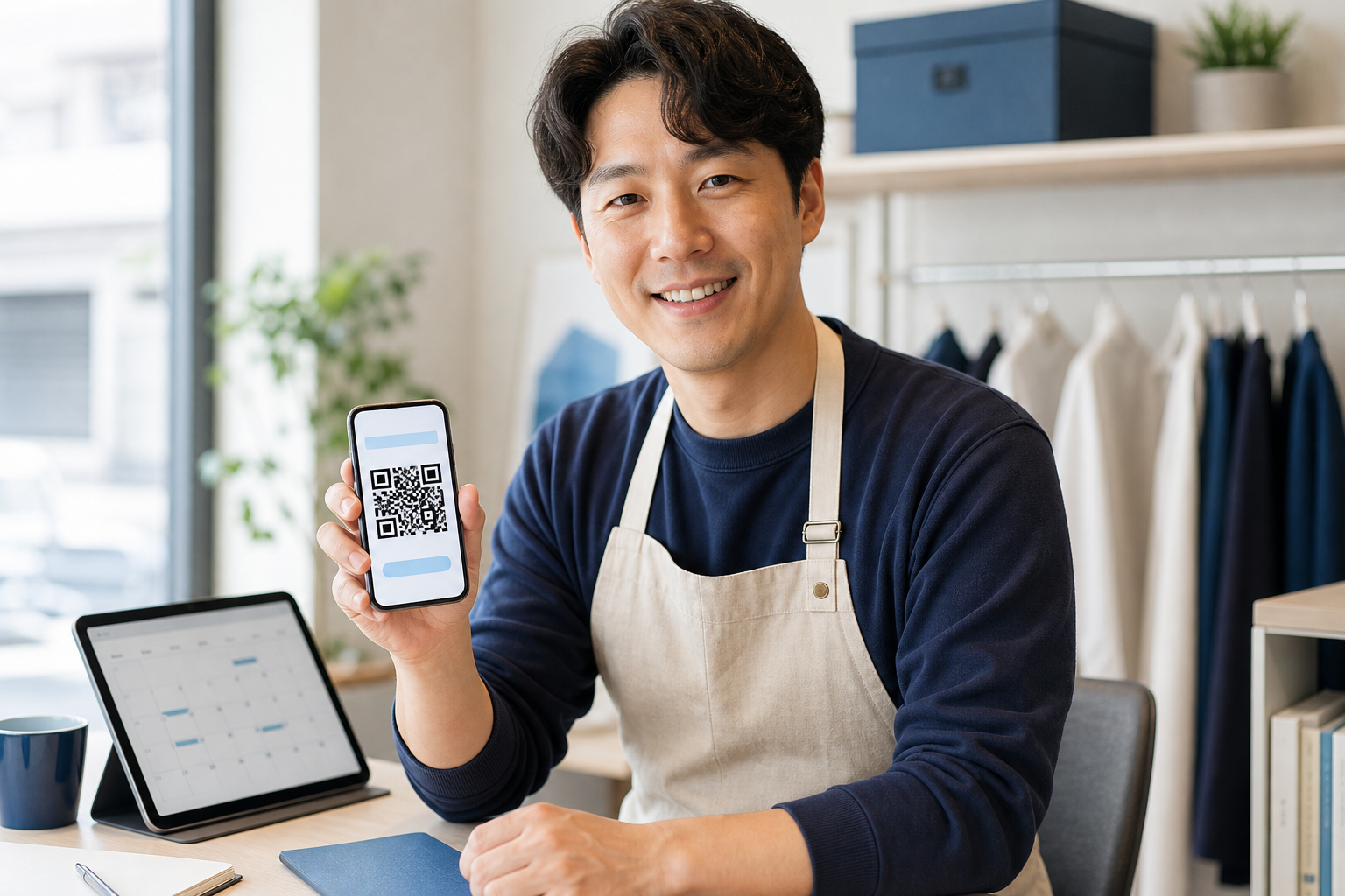 링크·QR로 예약 페이지 공유